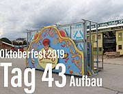 Oktoberfest 2019: Tag 43 Wiesn-Aufbau @ Theresienwiese (Mittwoch, 19.08.2019) (©Foto: Martin Schmitz)